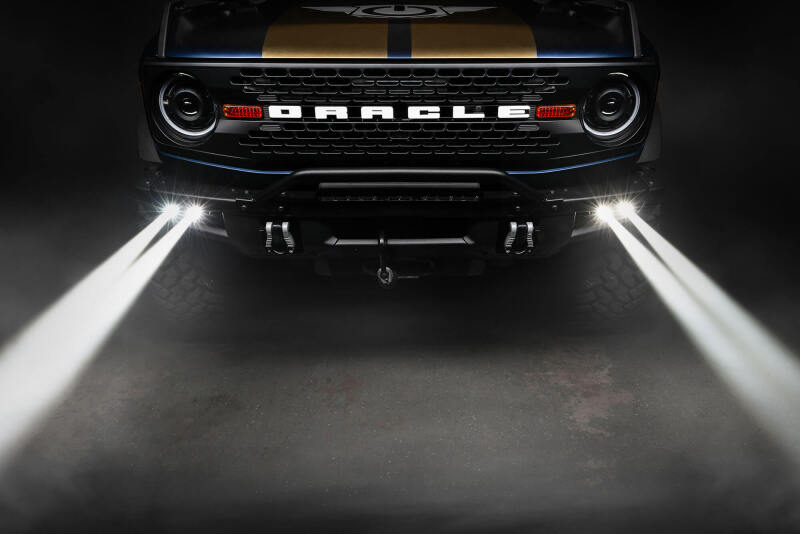Oracle Lighting 21-24 Ford Bronco Off Road Laser and LED Fog Light Kit for Steel Bumper Fog Lights ORACLE Lighting