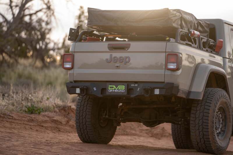 DV8 Offroad 20-23 Jeep Gladiator JT MTO Series Rear Bumper Bumpers - Steel DV8 Offroad