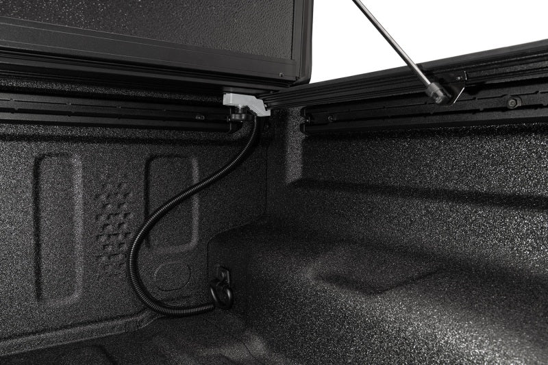 Rugged Ridge Armis Hard Folding With LINE-X Bed Cover 2020 JT Tonneau Covers - Hard Fold Rugged Ridge