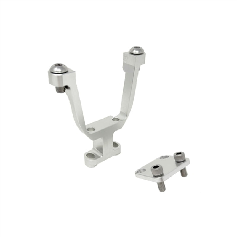 Torque Solution Coolant Expansion Tank Pedestal (Silver) Coolant Reservoirs Torque Solution