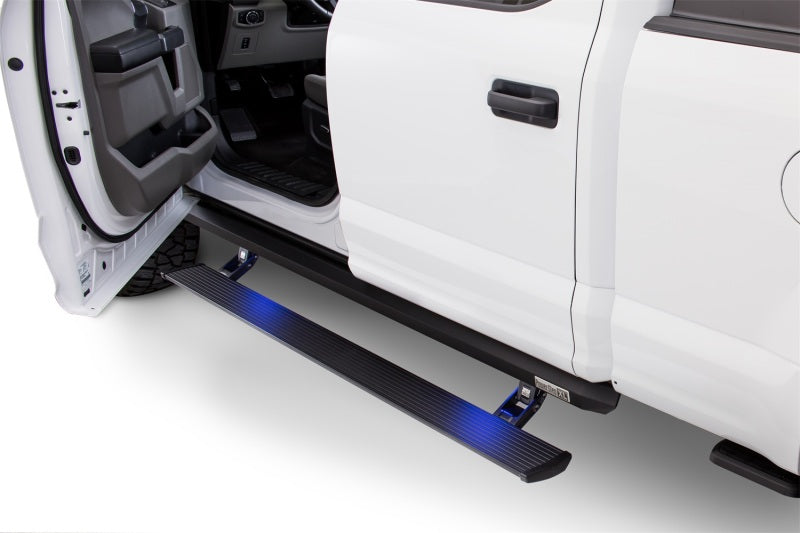 AMP Research 2015-2018 Ford F-150 SuperCrew PowerStep XL - Black Running Boards AMP Research
