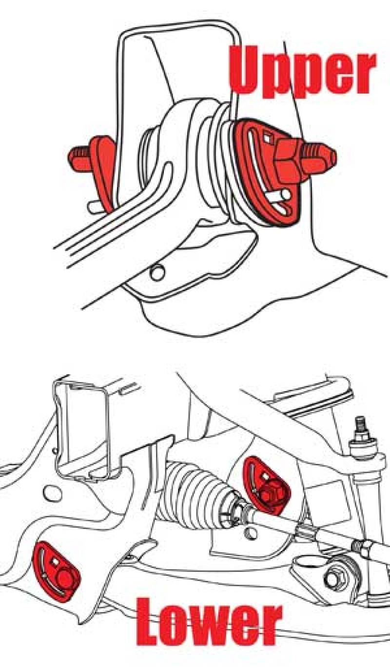 SPC Performance 11+ Chevy/GMC 2500HD / 3500HD Upper Camber/Caster Kit Camber Kits SPC Performance