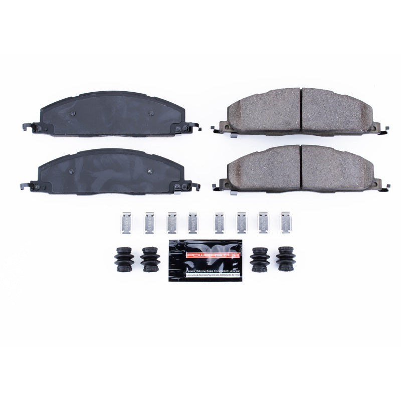 Power Stop 09-10 Dodge Ram 2500 Rear Z23 Evolution Sport Brake Pads w/Hardware Brake Pads - Performance PowerStop