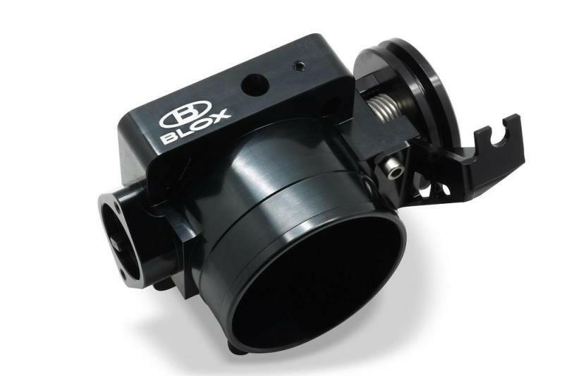 BLOX Racing Honda K-Series Competition 74mm Bore Throttle Body - Black Throttle Bodies BLOX Racing