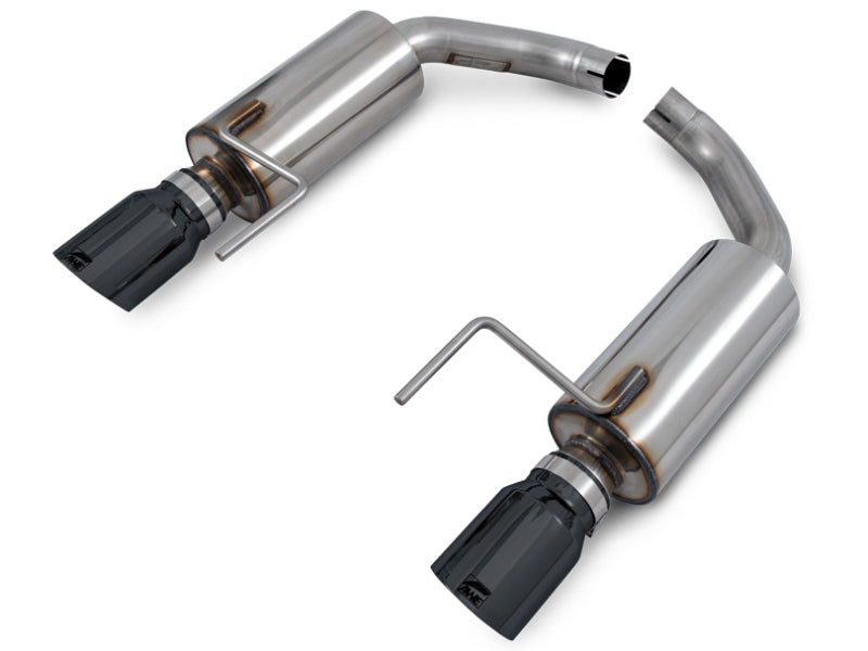 AWE Tuning S550 Mustang EcoBoost Axle-back Exhaust - Touring Edition (Diamond Black Tips) Axle Back AWE Tuning