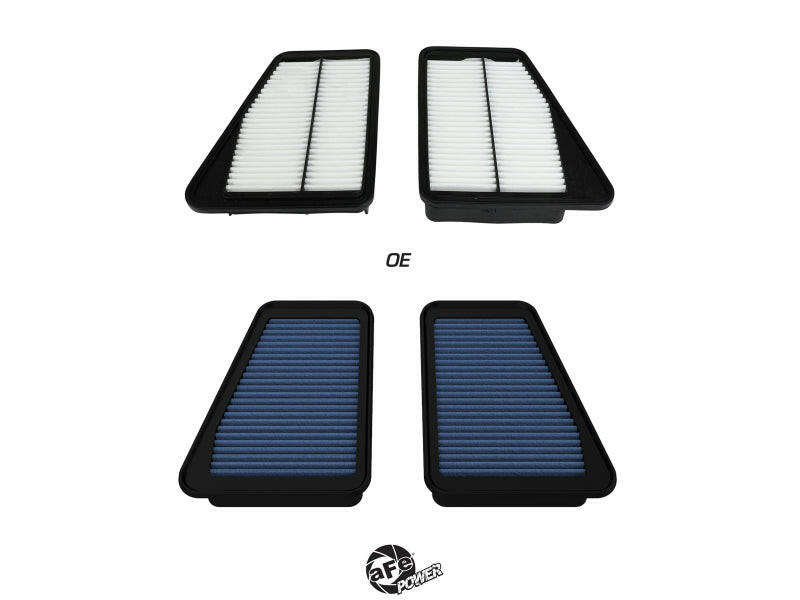 aFe 18-21 Kia Stinger V6-3.3L (tt) Magnum FLOW OE Replacement Air Filter w/ Pro 5R Media Air Filters - Direct Fit aFe