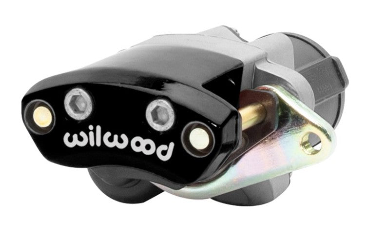 Wilwood Electronic Parking Caliper-R/H - Type III Ano 1 Piston 1.10in Disc - Black Brake Calipers - Perf Wilwood