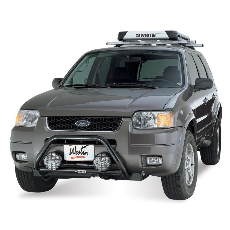 Westin Safari Light Bar Universal (10.75in mounting depth) - Black Bull Bars Westin