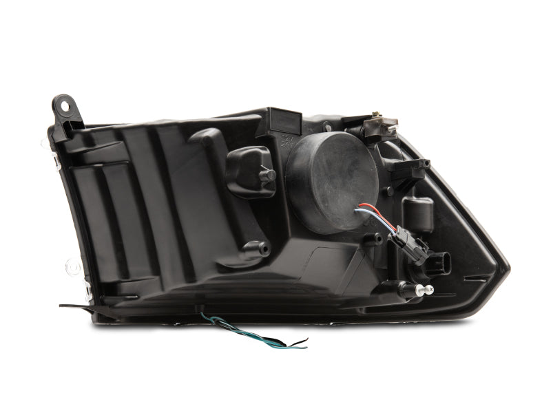 Raxiom 09-18 RAM 1500 LED Halo Projector Headlights- Black Housing (Clear Lens) Headlights Raxiom