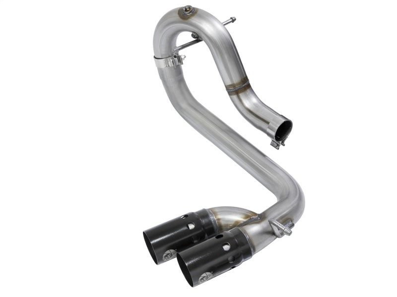 aFe Rebel Series DPF-Back 3in Side Exit SS Exhaust w/ IC Black Tip 2016 GM Colorado/Canyon 2.8L (td) DPF Back aFe