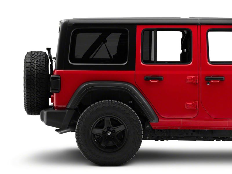 Raxiom 18-23 Jeep Wrangler JL Axial Series Carver LED Tail Lights- Blk Housing (Smoked Lens) Tail Lights Raxiom