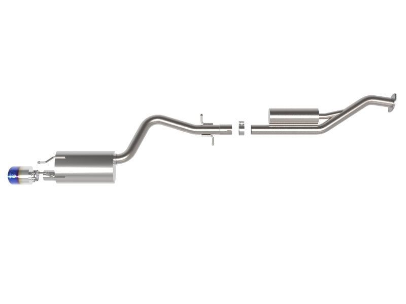 aFe Lexus IS300 01-05 L6-3.0L Takeda Cat-Back Exhaust System- Blue Tip Catback aFe