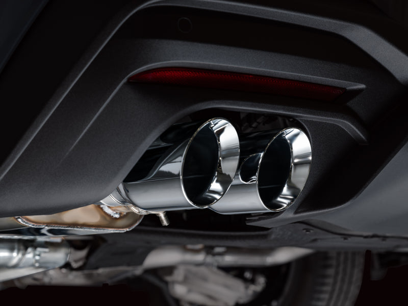 AWE 2024 Ford Mustang GT Fastback S650 RWD SwitchPath Catback Exhaust w/ Quad Chrome Silver Tips Catback AWE Tuning