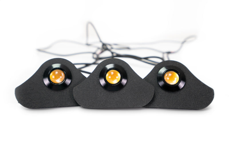 DV8 Offroad 2018+ Jeep JL Grill Amber Marker Lights Grilles DV8 Offroad