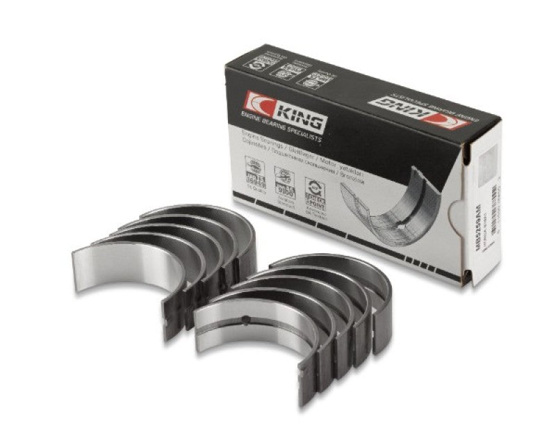 King Engine Bearings Toyota Scion XA/XB 1NZFE (Size STD) Bi-Metal Aluminum Main Bearing Set Bearings King Engine Bearings