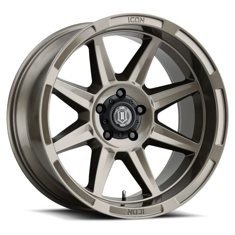 ICON Bandit 20x10 6x5.5 -24mm Offset 4.5in BS Gloss Bronze Wheel Wheels - Cast ICON