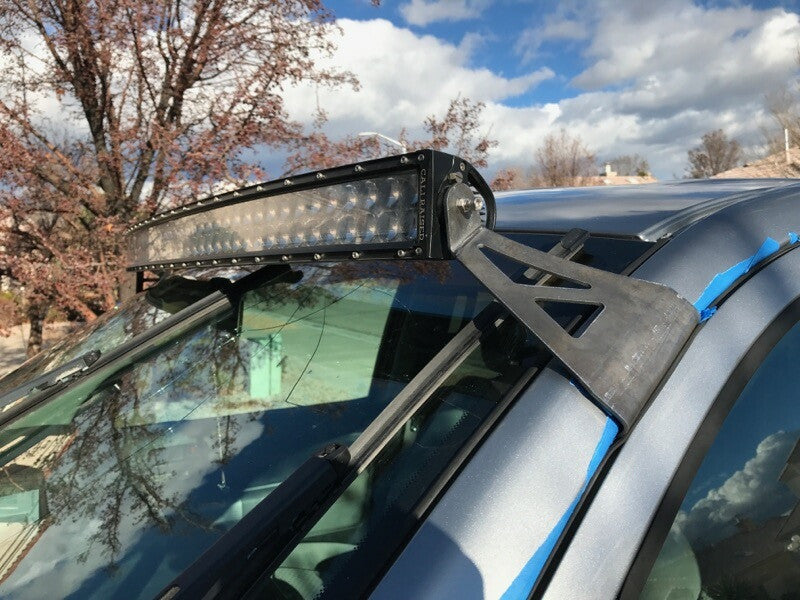 Cali Raised 2007-2021 Toyota Tundra 52 Curved Led Light Bar Roof Brackets Kit For - W/5D Optic Osr Switch Panels Cali Raised LED