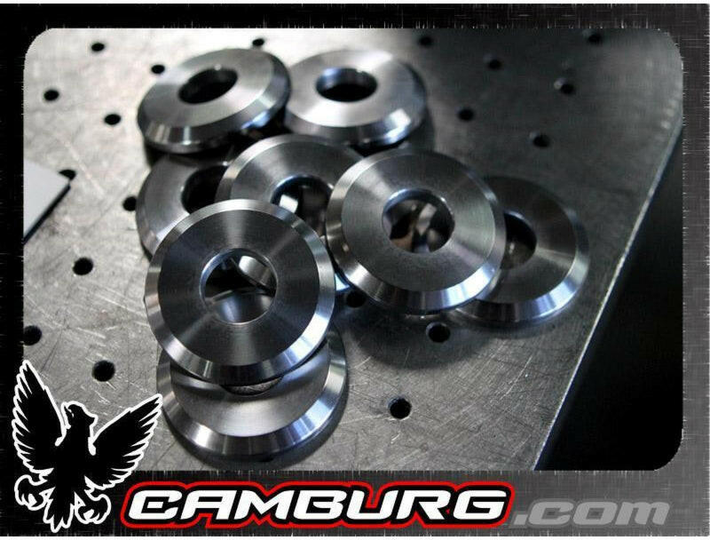 Camburg 5/8in. 4130 Weld Washers (4pk) Drain Plugs Camburg