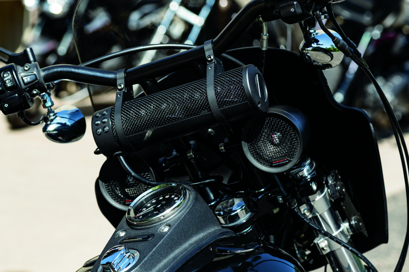 Kuryakyn Road Thunder Speaker Pods Bluetooth Audio Controller Black Audio Kuryakyn