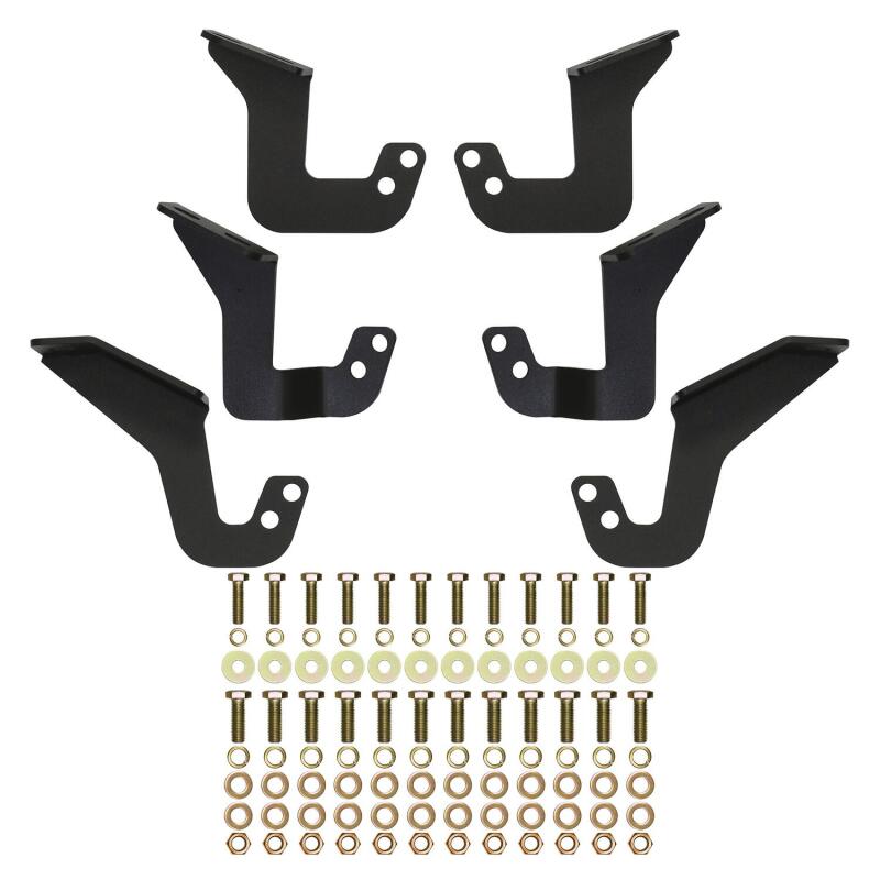 Westin 07-21 Toyota Tundra CrewMax Outlaw Drop Nerf Step Bars - Black Nerf Bars Westin