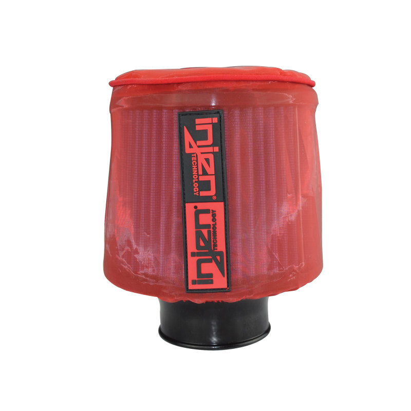 Injen Red Water Repellant Pre-Filter fits X-1015 X-1018 6.75in Base/5in Tall/5in Top Pre-Filters Injen
