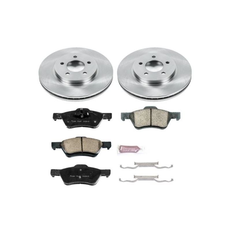 Power Stop 10-12 Ford Escape Front Autospecialty Brake Kit Brake Kits - OE PowerStop