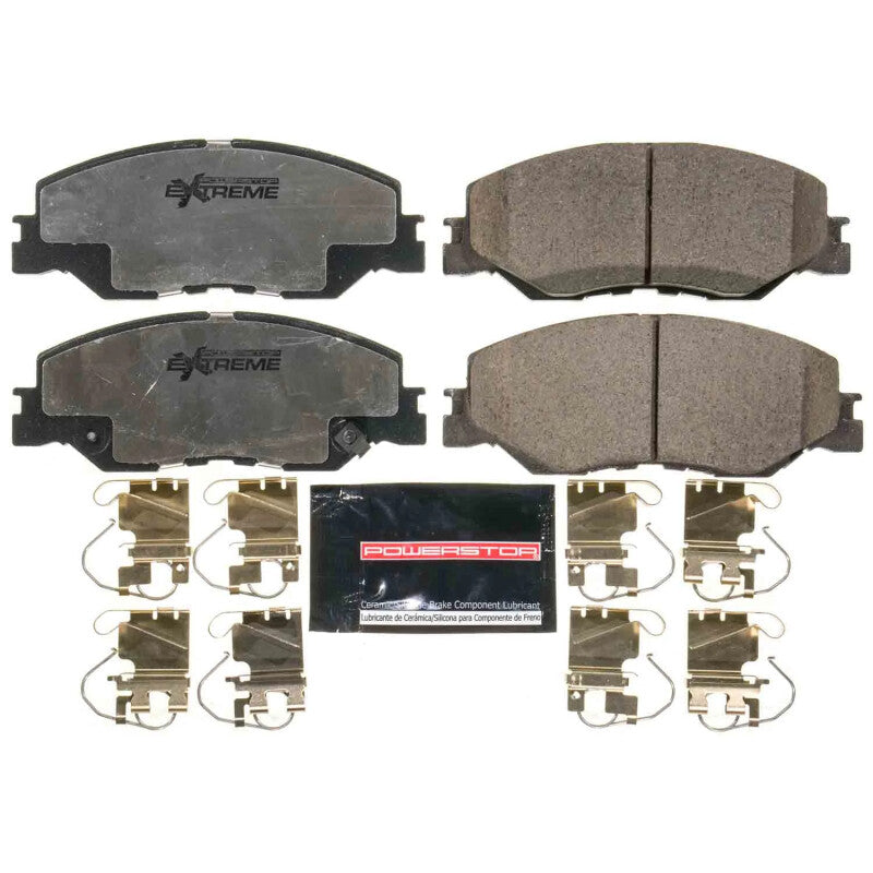 Power Stop 22-23 Honda Civic Front Z26 Street Brake Pads w/Hardware Brake Pads - Performance PowerStop