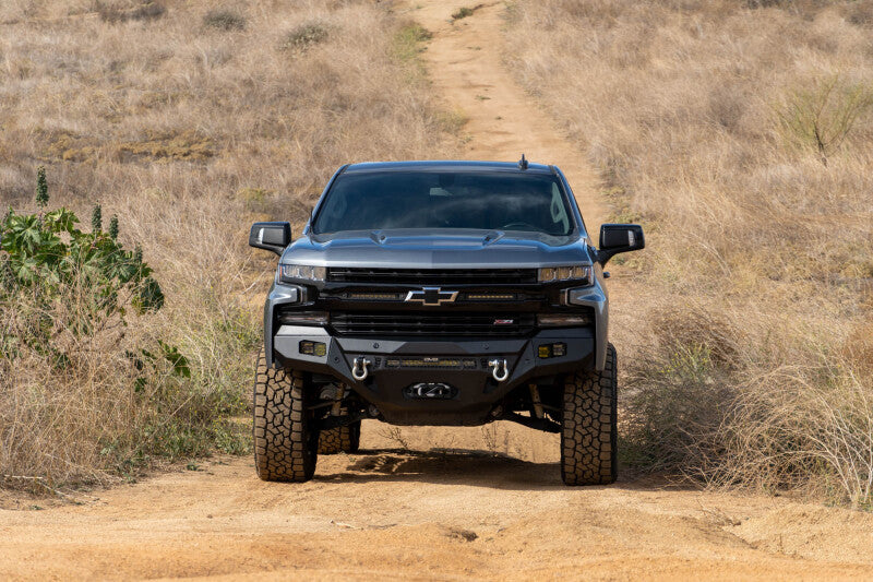 DV8 Offroad 19-21 Chevrolet Silverado 1500 SPEC Series Front Bumper Bumpers - Steel DV8 Offroad