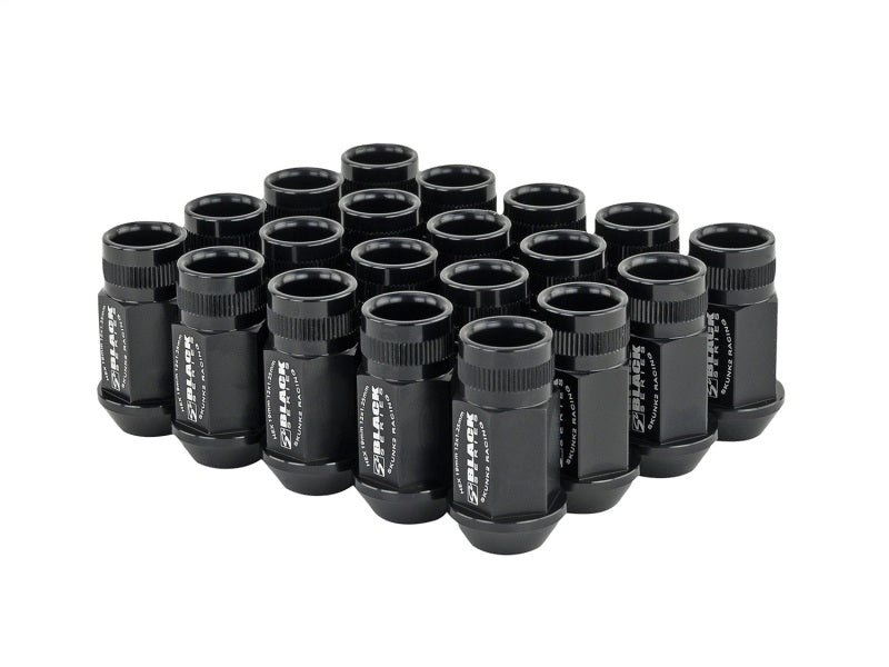 Skunk2 12x1.25 Forged Lug Nut - Black (Set of 20) Lug Nuts Skunk2 Racing