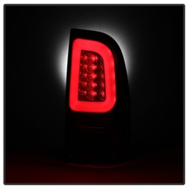 Spyder 97-03 Ford F150 Stylsd. F250 V3 Light Bar LED Tail Lights - Red/Clr ALT-YD-FF15097V3-LBLED-RC Tail Lights SPYDER