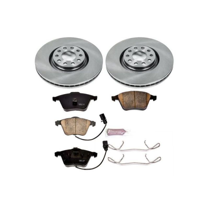 Power Stop 02-04 Audi A6 Quattro Front Autospecialty Brake Kit Brake Kits - OE PowerStop