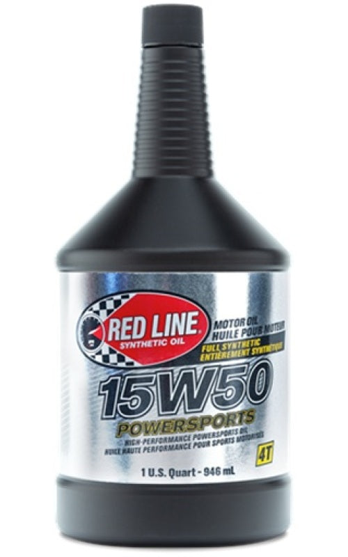 Red Line 15W50 Powersports Motor Oil - Quart Motor Oils Red Line