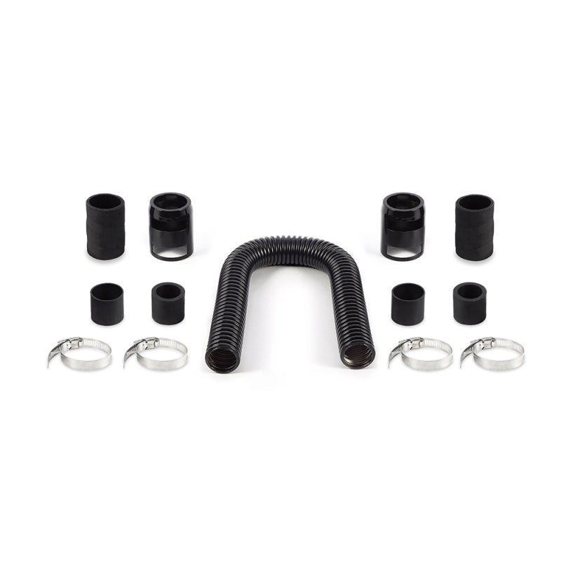 Mishimoto 24in Flexible Radiator Hose Kit Black Hoses Mishimoto