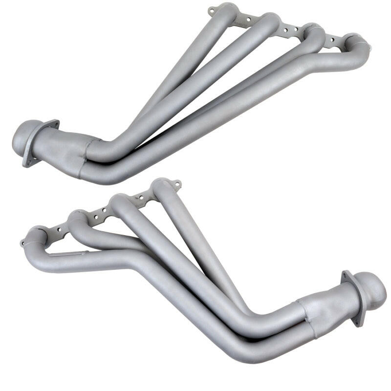 BBK 10-15 Camaro LS3 L99 Long Tube Exhaust Headers With Converters - 1-3/4 Chrome Headers & Manifolds BBK