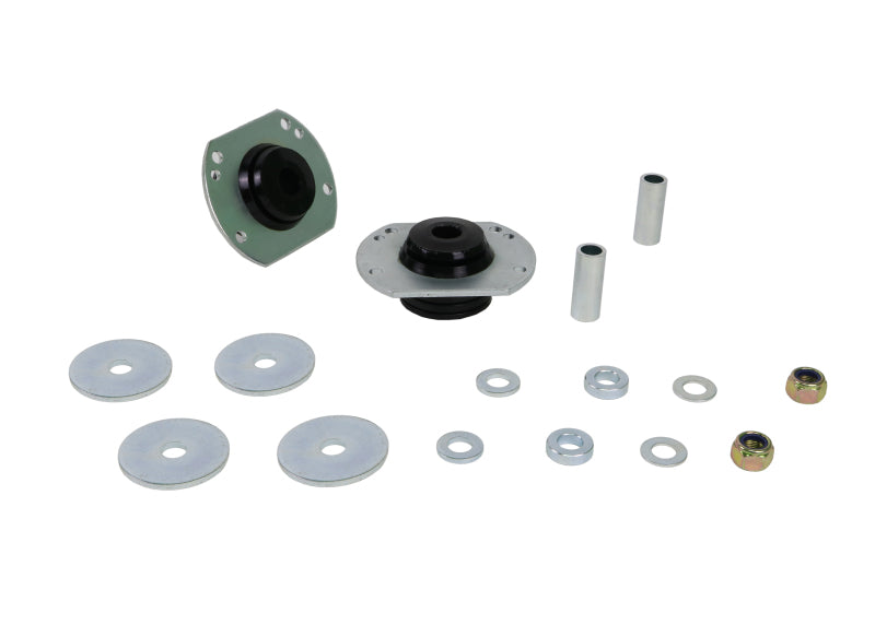 Whiteline Plus 10/02-8/06 Pontiac GTO 8cyl Front Radius Rod - Shim Adjustable Caster Kit Bushing Kits Whiteline