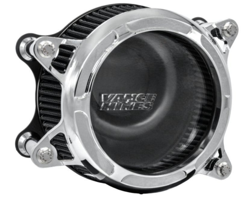 Vance & Hines HD Multi Fit VO2 90 Deg Intake Kit Chrome Short Ram Air Intakes Vance and Hines