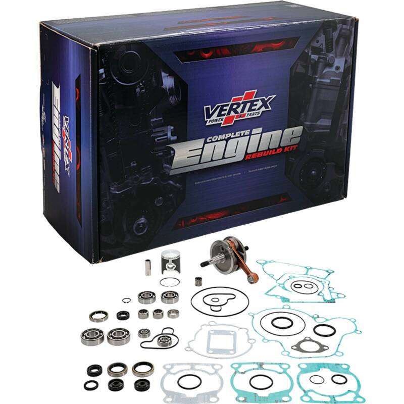 Vertex Pistons 13-23 50 SX/21-23 MC 50/17-23 TC 50 Complete Engine Rebuild Kit Gasket Kits Vertex Pistons