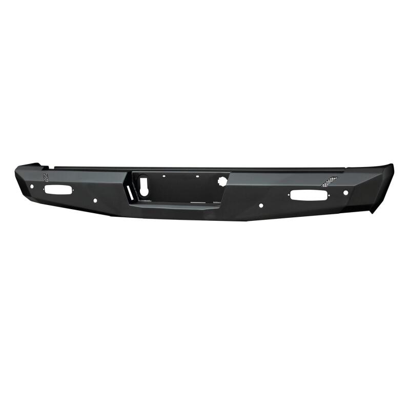 Westin 14-18 Chevy Silverado 1500 Pro-Series Rear Bumper - Textured Black Bumpers - Steel Westin
