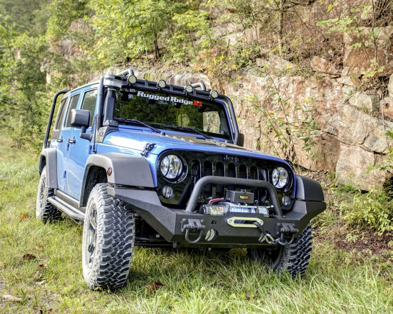 Rugged Ridge 07-18 Jeep Wrangler 3.6L/3.8L XHD Snorkel w/ Pre-Filter Air Intake Components Rugged Ridge