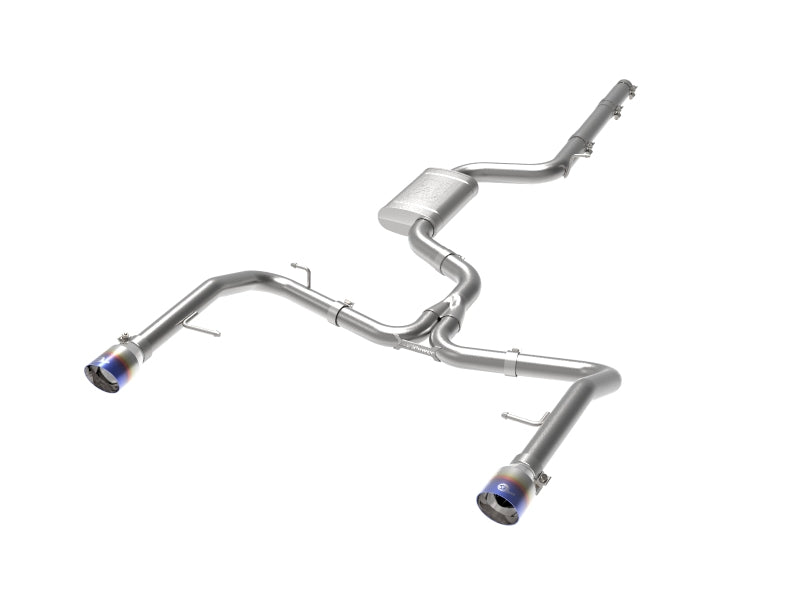 aFe 19-21 VW Jetta GLI (MKVII) L4-2.0L (t) MACH Force-Xp 304 SS Cat-Back Exhaust System Blue Tips Catback aFe