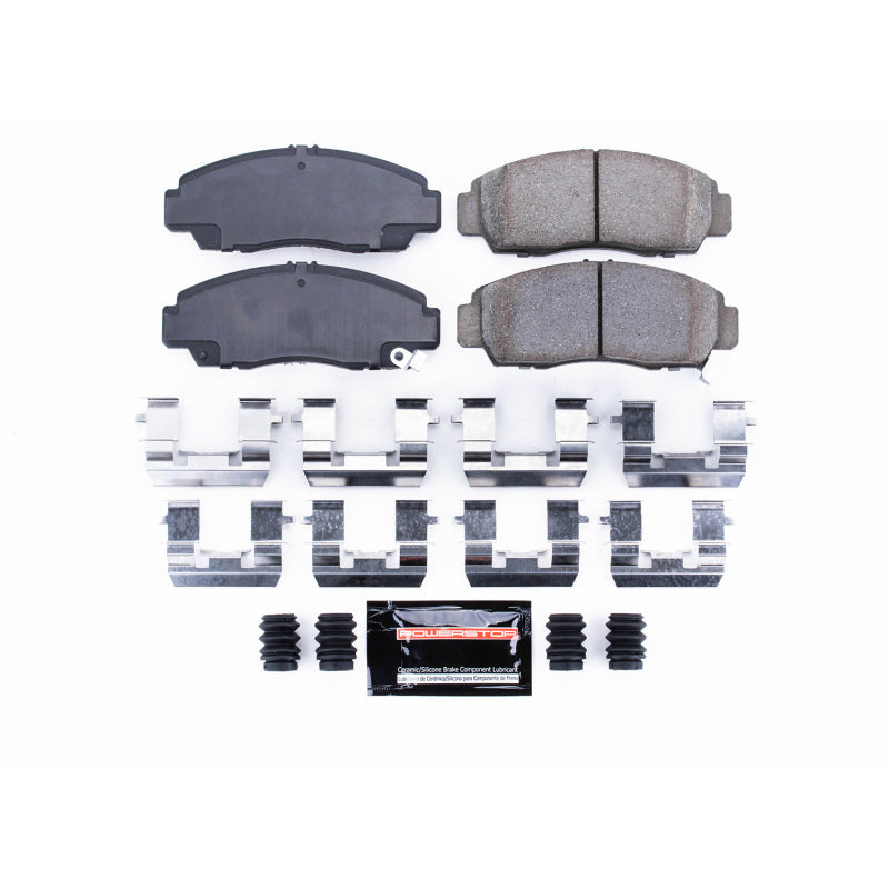 Power Stop 01-03 Acura CL Front Z23 Evolution Sport Brake Pads w/Hardware Brake Pads - Performance PowerStop