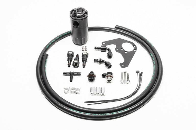 Radium Engineering 09-15 Cadillac CTS-V (LSA) CCV Catch Can Kit - Fluid Lock Oil Catch Cans Radium Engineering