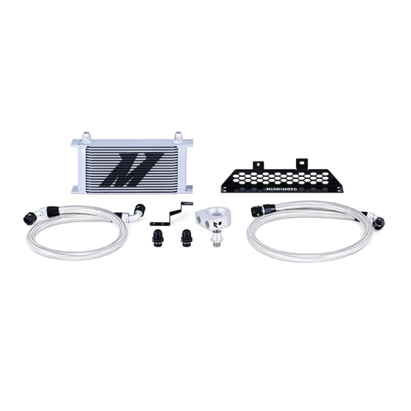 Mishimoto 13+ Ford Focus ST Non-Thermostatic Oil Cooler Kit - Silver Oil Coolers Mishimoto