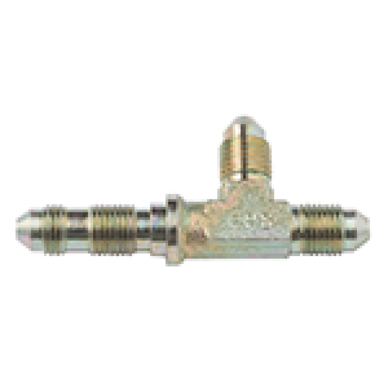 Fragola -3AN Steel Bulkhead Tee - On Run Fittings Fragola