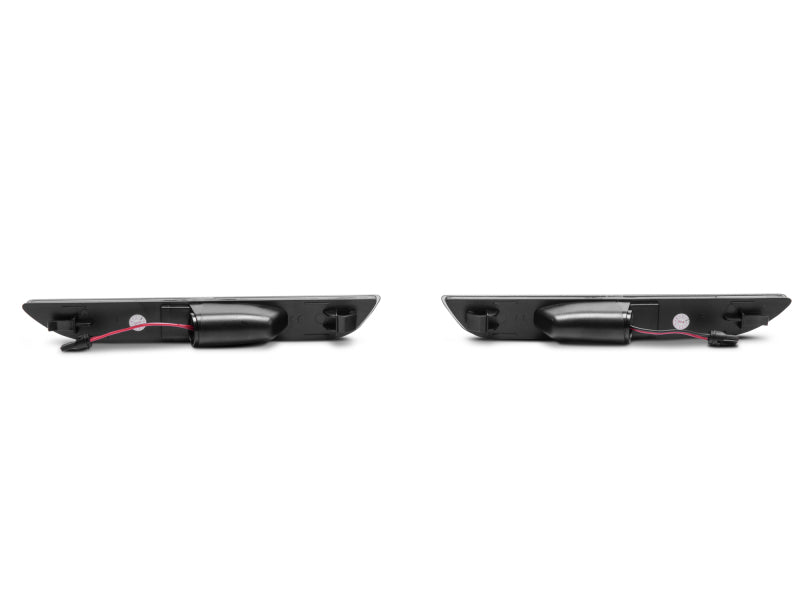 Raxiom 15-22 Ford Mustang Axial Series LED Side Marker Lights Rear (Smoked) Sidemarkers & Indicators Raxiom