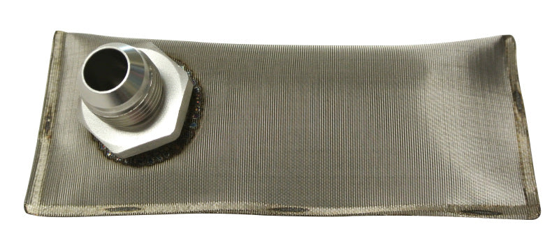 Fuelab In-Tank Fuel Sock Kit 100 Micron Stainless w/-10AN Adaptor Fitting for 4X4xx Series Pumps Fuel Components Misc Fuelab
