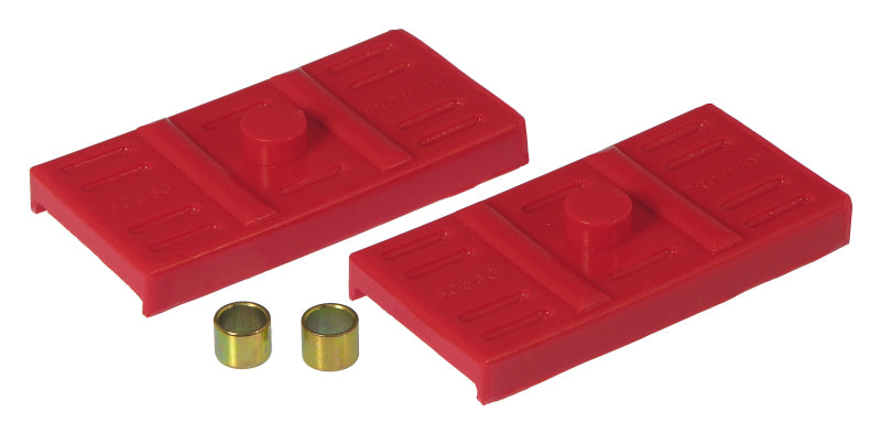 Prothane 67-69 Chevy Camaro/Firebird Lower Spring Pad (Mono) - Red Bushing Kits Prothane