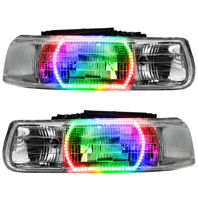 Oracle 00-06 Chevy Tahoe/GMC Yukon SMD HL - ColorSHIFT w/ 2.0 Controller Headlights ORACLE Lighting