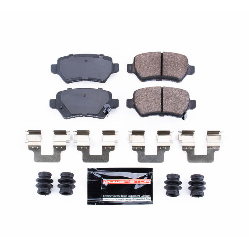 Power Stop 08-09 Saturn Astra Rear Z23 Evolution Sport Brake Pads w/Hardware Brake Pads - Performance PowerStop