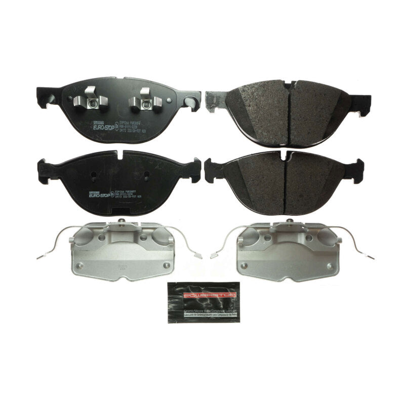 Power Stop 08-19 BMW X6 Euro-Stop ECE-R90 Front Brake Pads Brake Pads - OE PowerStop